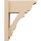 Ekena Millwork 8-in W x 16-in D x 20-in H Balboa Trad Rough Cedar Woodgrain TimberThane Outlooker, Primed Tan OUTUR080X16X20BOA04RCPR - alternate 5